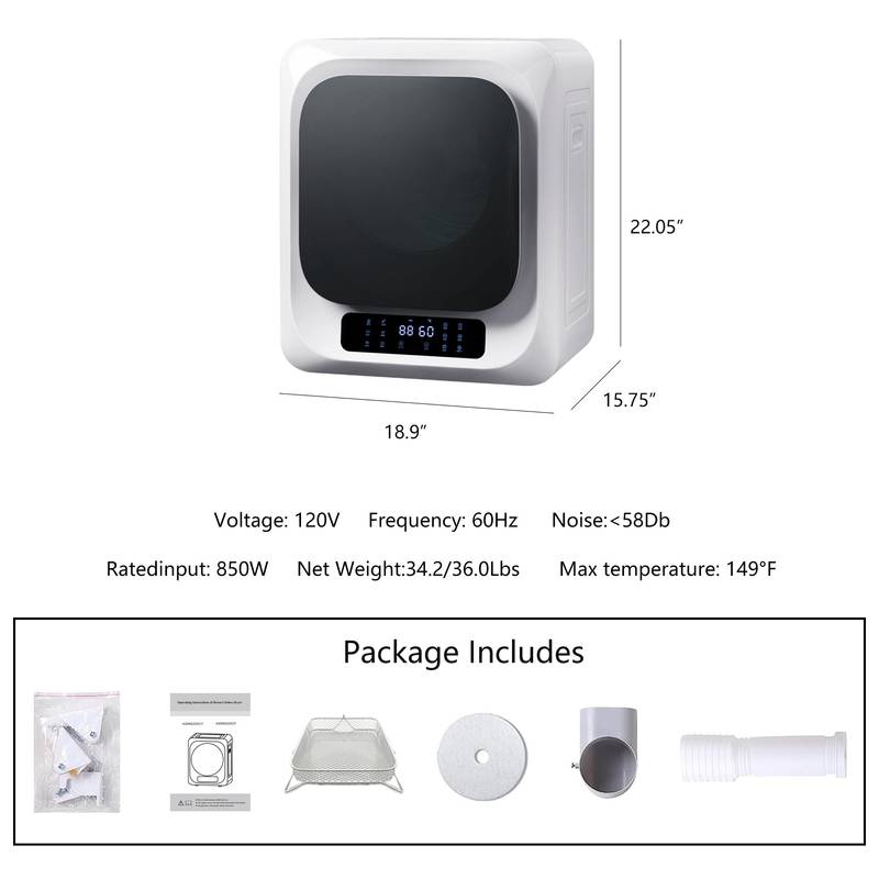 Compact Mini Dryer with UV Sterilization - Perfect for Home and Dorms π¨β¨