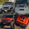 Space-Capsule Style Jeep Hood for Wrangler & Gladiator