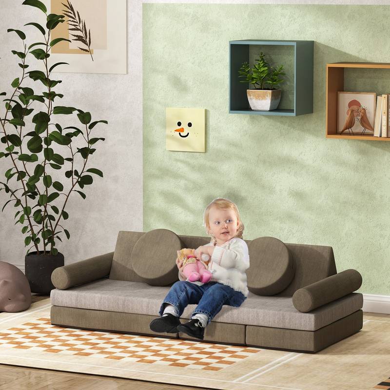 Cozy Kids Play Couch - Fun & Versatile Lounger