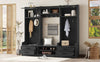 Versatile Hall Tree with Storage & Hooks