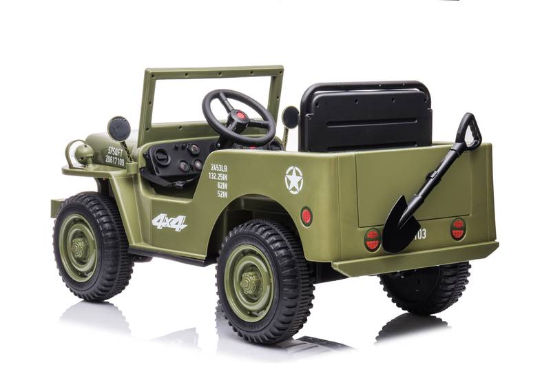 Power Play Ride-On Truck for Kids - Remote Control, Music, Lights & More!