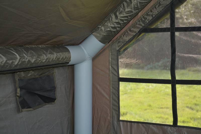 Easy Set-Up Inflatable Camping Tent: The Ultimate All-Weather Glamping Experience!
