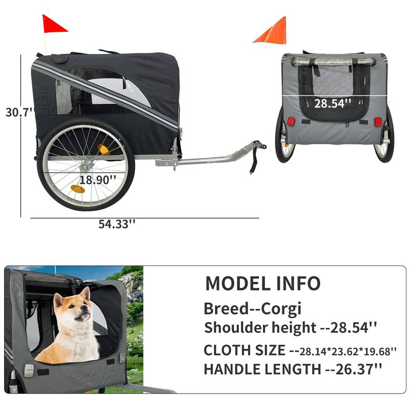 Adventure Buddy Pet Stroller & Trailer