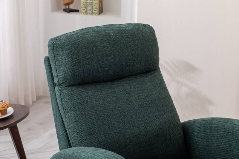 Stylish Emerald Rocking Glider Chair
