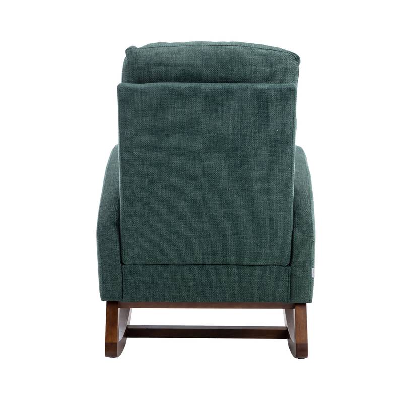 Stylish Emerald Rocking Glider Chair