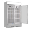 Chill & Showcase: Stylish Glass Door Commercial Fridge