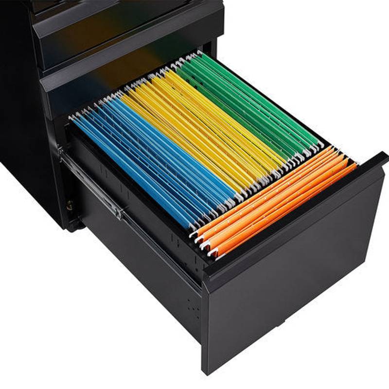 Locking Rolling File Cabinet – Secure & Mobile Storage Solution for Your Office
