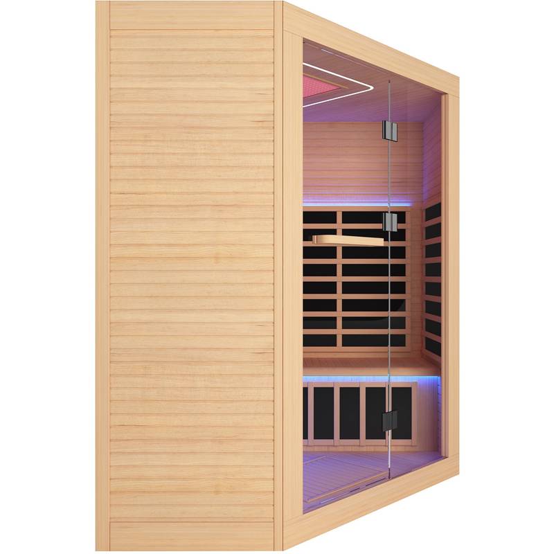 Canadian Hemlock Double Sauna Retreat