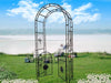 Elegant Garden Arch with Doors - Perfect for Climbing Plants and Special Events