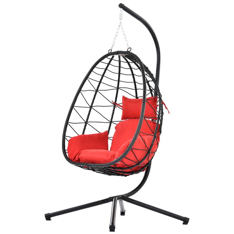Cozy Swing Egg Chair with Stand