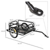 Heavy-Duty Bike Cargo Trailer - Foldable and Versatile
