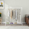 Chic White Freestanding Clothing Rack