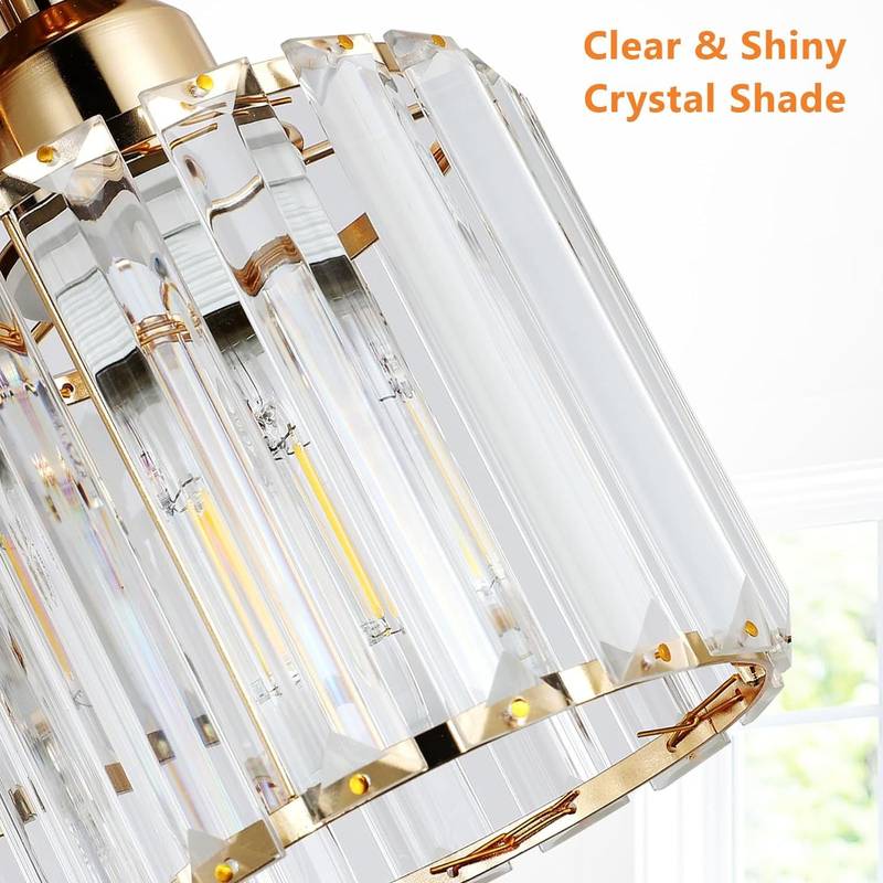 Radiant Crystal Glow Ceiling Light
