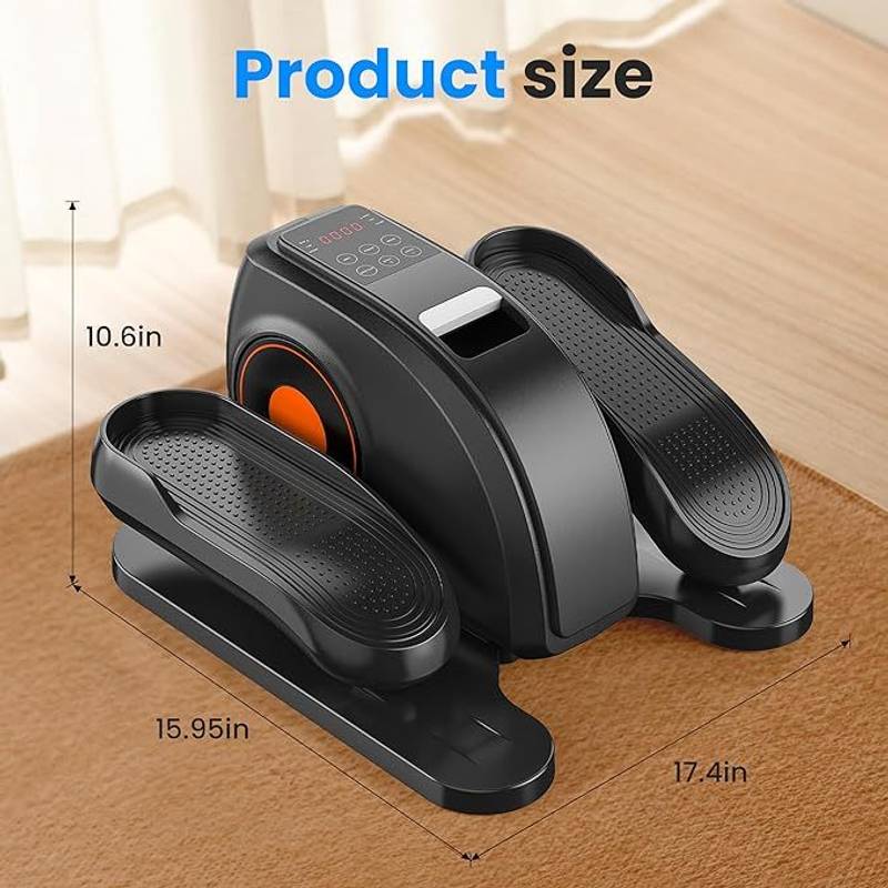 Easy Glide Under Desk Elliptical - Stay Fit at Home!