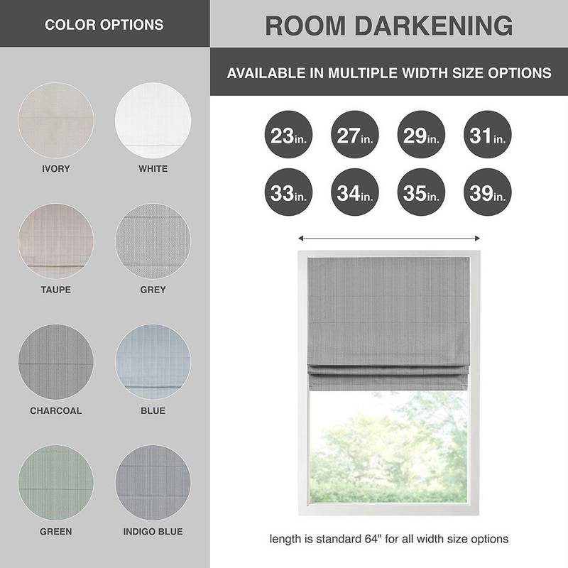 Cozy Woven Cordless Blackout Shade