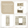 Versatile Hall Tree with Storage & Hooks