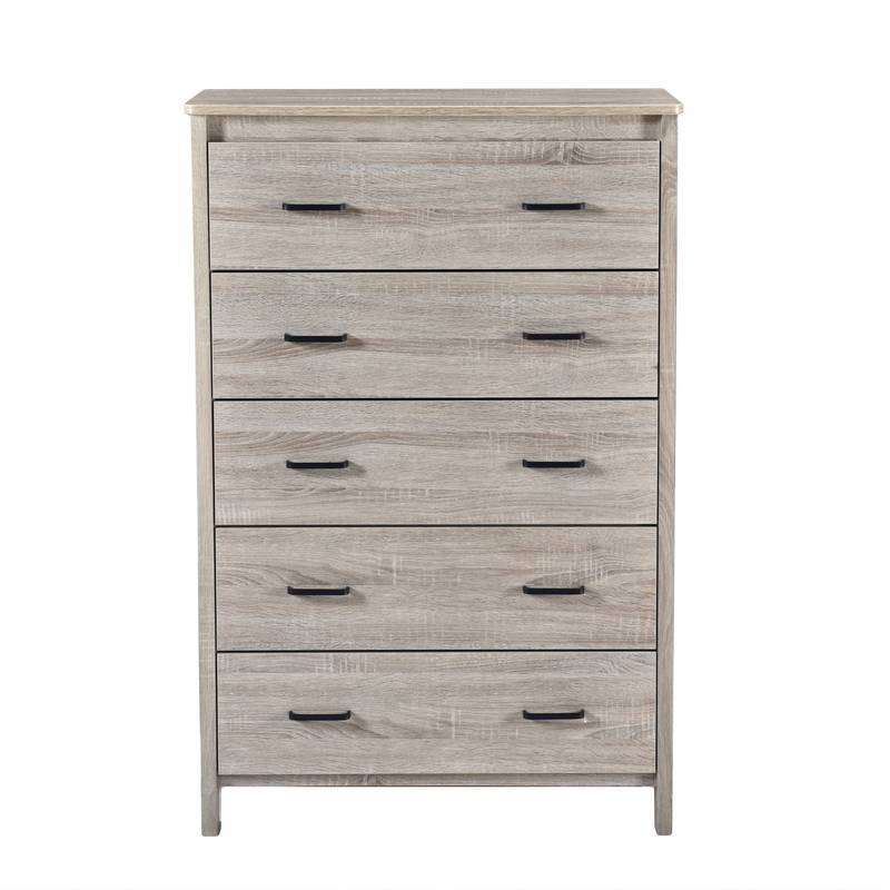 Easy Assemble 5-Drawer Chest