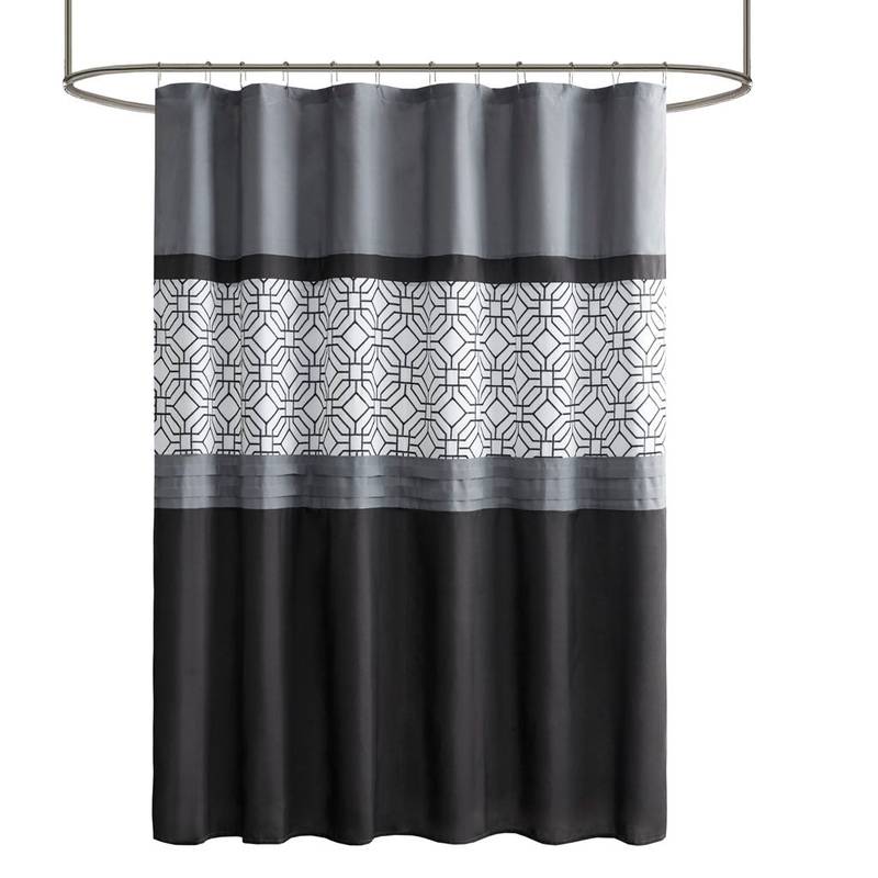 Stitched Elegance Shower Curtain