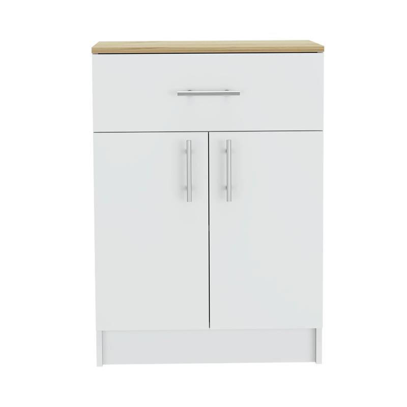 Chic Pantry Organizer with Drawer and Shelves
