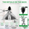 Clip-On Clamp Lamp Set - Versatile Light with Adjustable Reflectors