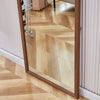 Elegant Wooden Framed Full-Length Mirror