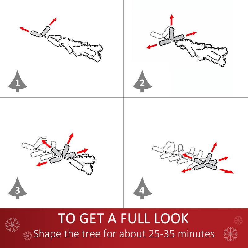 Spooky Black Douglas Fir Christmas Tree