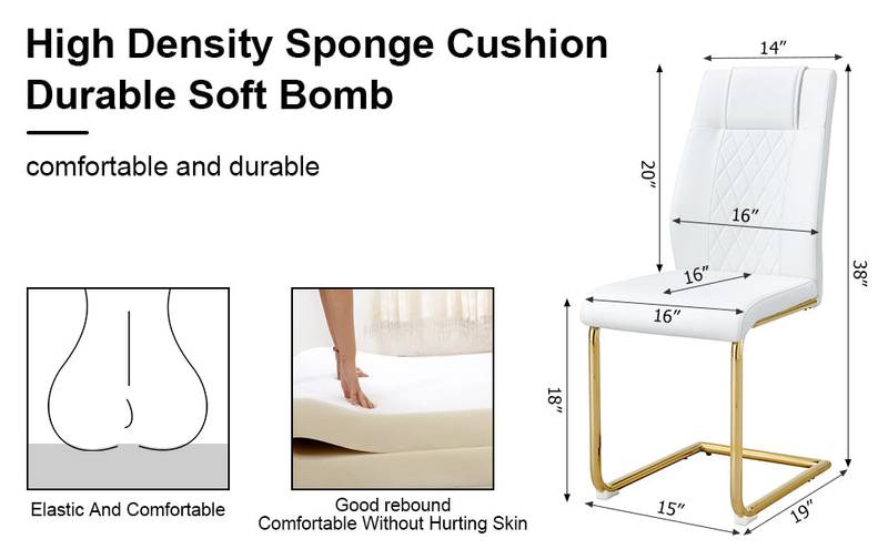 Chic Comfort Dining Chair Set