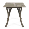 Chic Square Wood Table