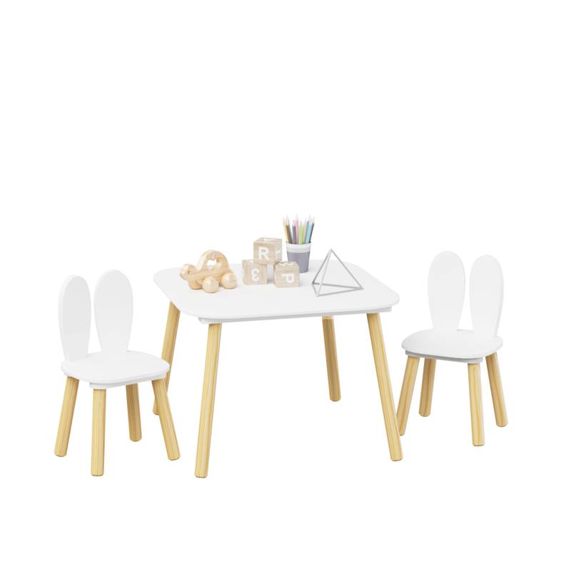 Bunny Playtime Table & Chairs Set