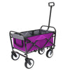 Purple Flexi Wagon: The Ultimate Collapsible Cart for All Your Adventures!