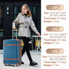 Lightweight Triple Spinner Luggage Set with TSA Lock