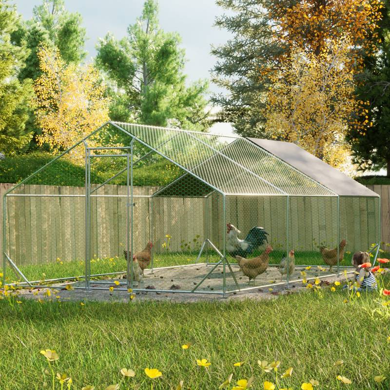 Ultimate Outdoor Chicken & Rabbit Coop
