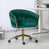 Chic Green Swivel Chair