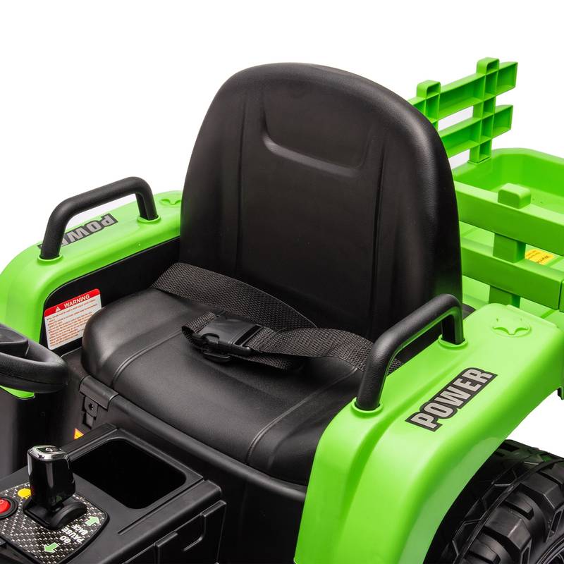 Electric Adventure Tractor with Trailer for Kids