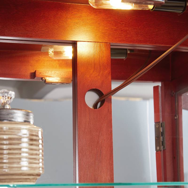 Illuminated Glass Display Cabinet