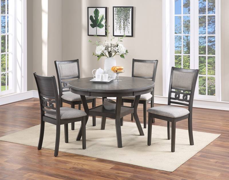 Cozy Grey Accent Chairs - Stylish Comfort for Dining & Breakfast Spaces