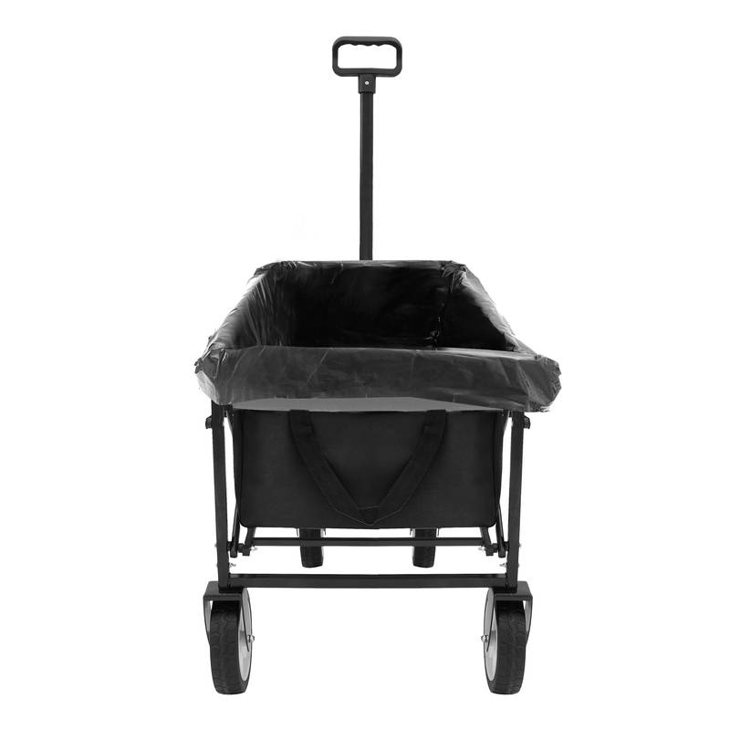 Versatile Collapsible Beach Cart with Liner Bags