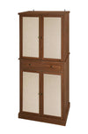 Versatile Storage Cabinet with Adjustable Shelves and Drawer