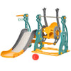 Playtime Paradise: Kids' Swing & Slide Adventure Set