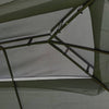 Sunny Escape Gazebo: Ventilated Canopy with Mosquito Protection