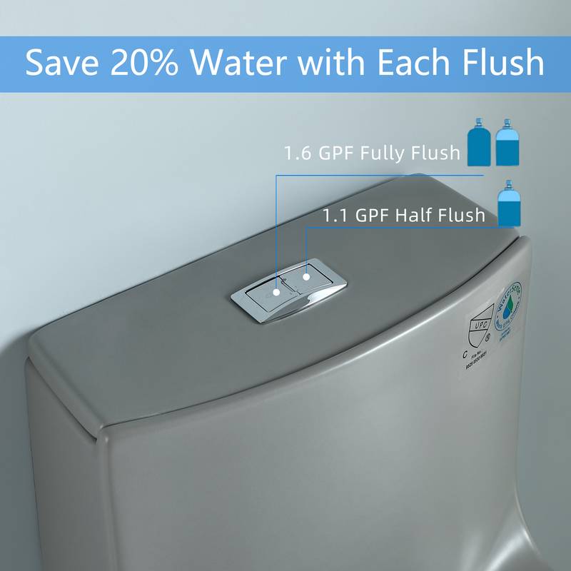 EcoFlush Comfort Toilet