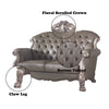 Vintage Charm Loveseat with Cozy Pillows