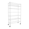 Rolling Wire Shelving Rack - Heavy Duty Storage Solution
