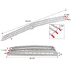 Heavy-Duty Loading Ramps with Safety Straps