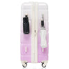 TravelBuddy Pro: Stylish Carry-On Luggage Set with USB Port & Cup Holder