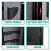 Quick Access Gun Safe with Pistol Pockets and Alarm