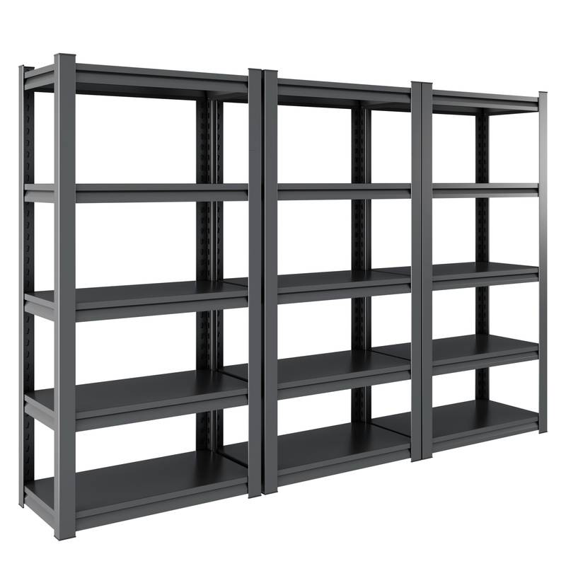 Heavy-Duty Adjustable Metal Storage Shelves