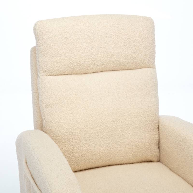 Cozy Rocking Chair with Side Pocket