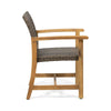 Hampton Wood & Wicker Dining Duo