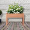 Elevated Wooden Garden Planter Box